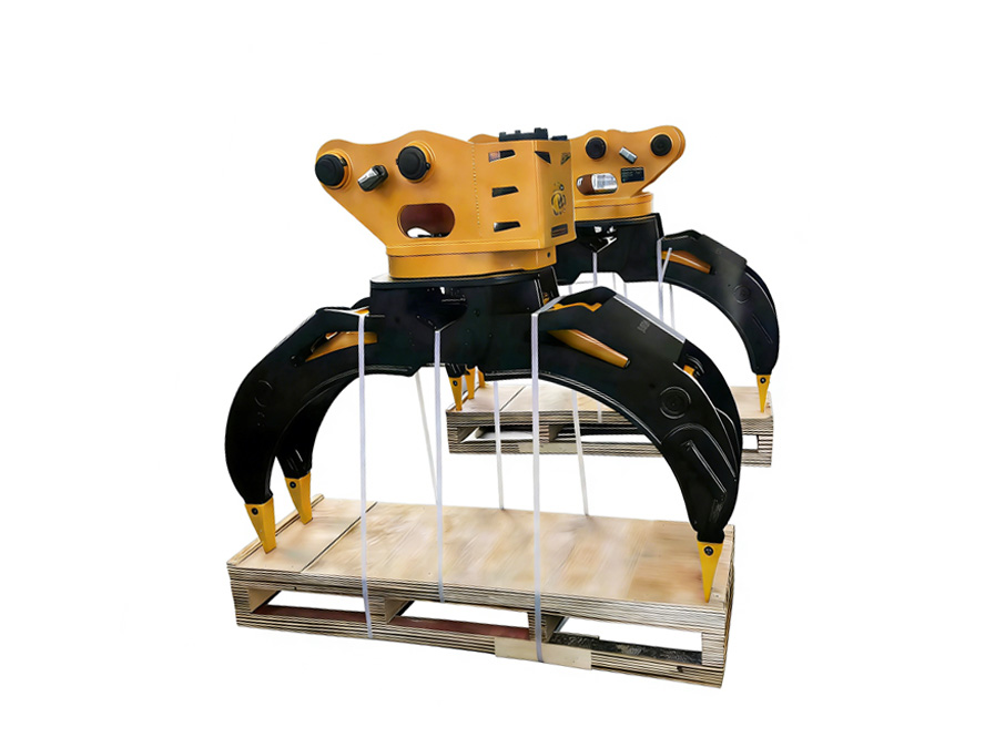 Waiting for delivery - Hydraulic rotating grapple